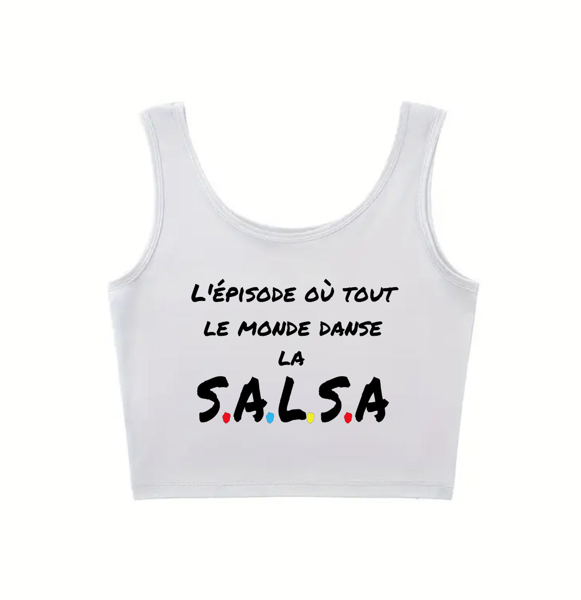 Débardeur Cropped Top Salsa Friends