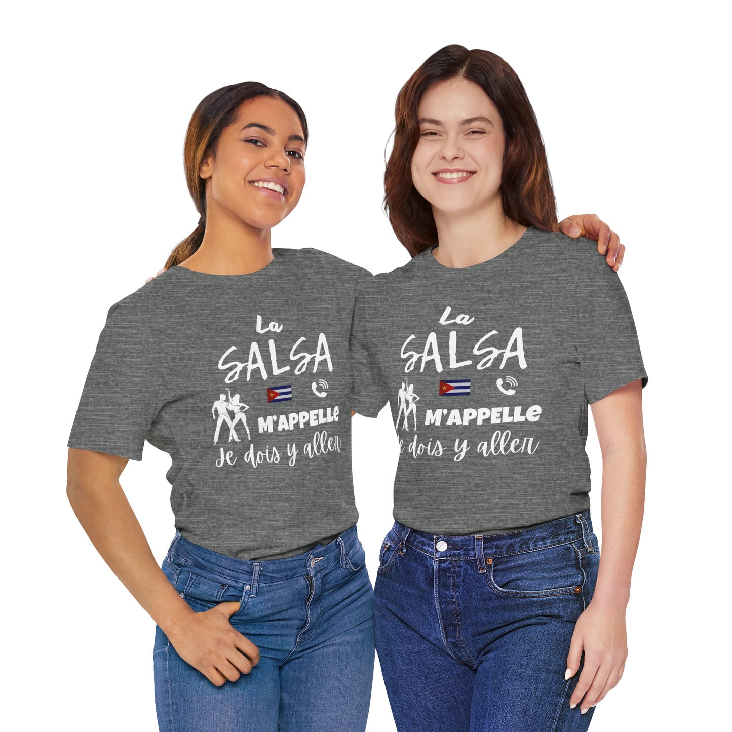 T-SHIRT SALSA "LA SALSA M'APPELLE"