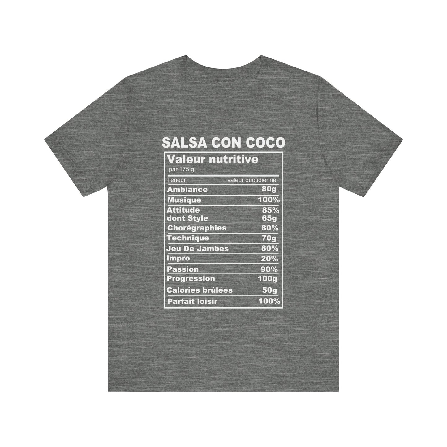 T-SHIRT " SALSA CON COCO"