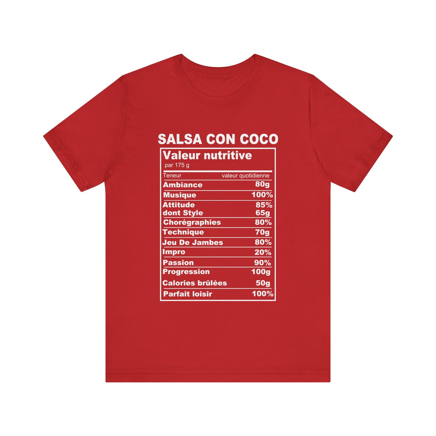 T-SHIRT " SALSA CON COCO"
