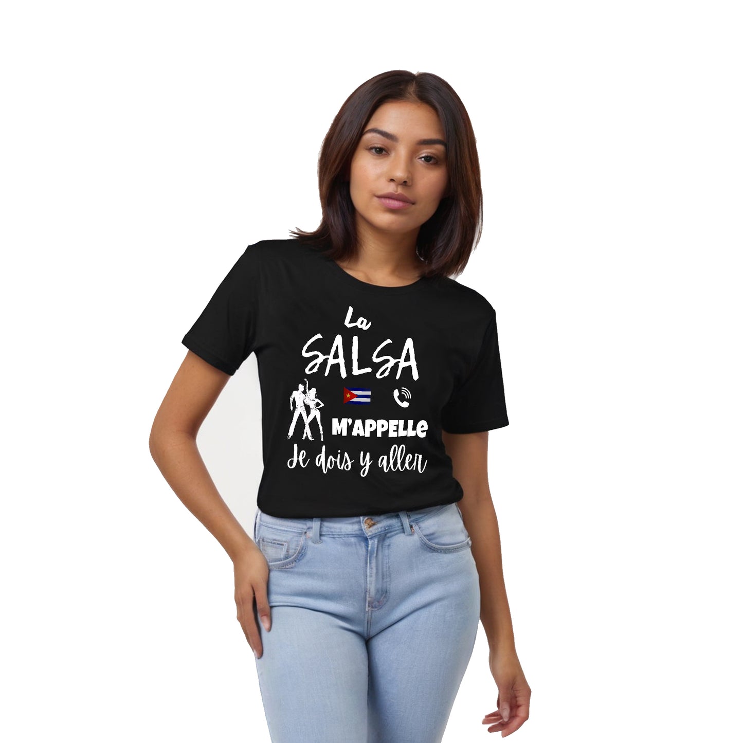 T-SHIRT SALSA "LA SALSA M'APPELLE"