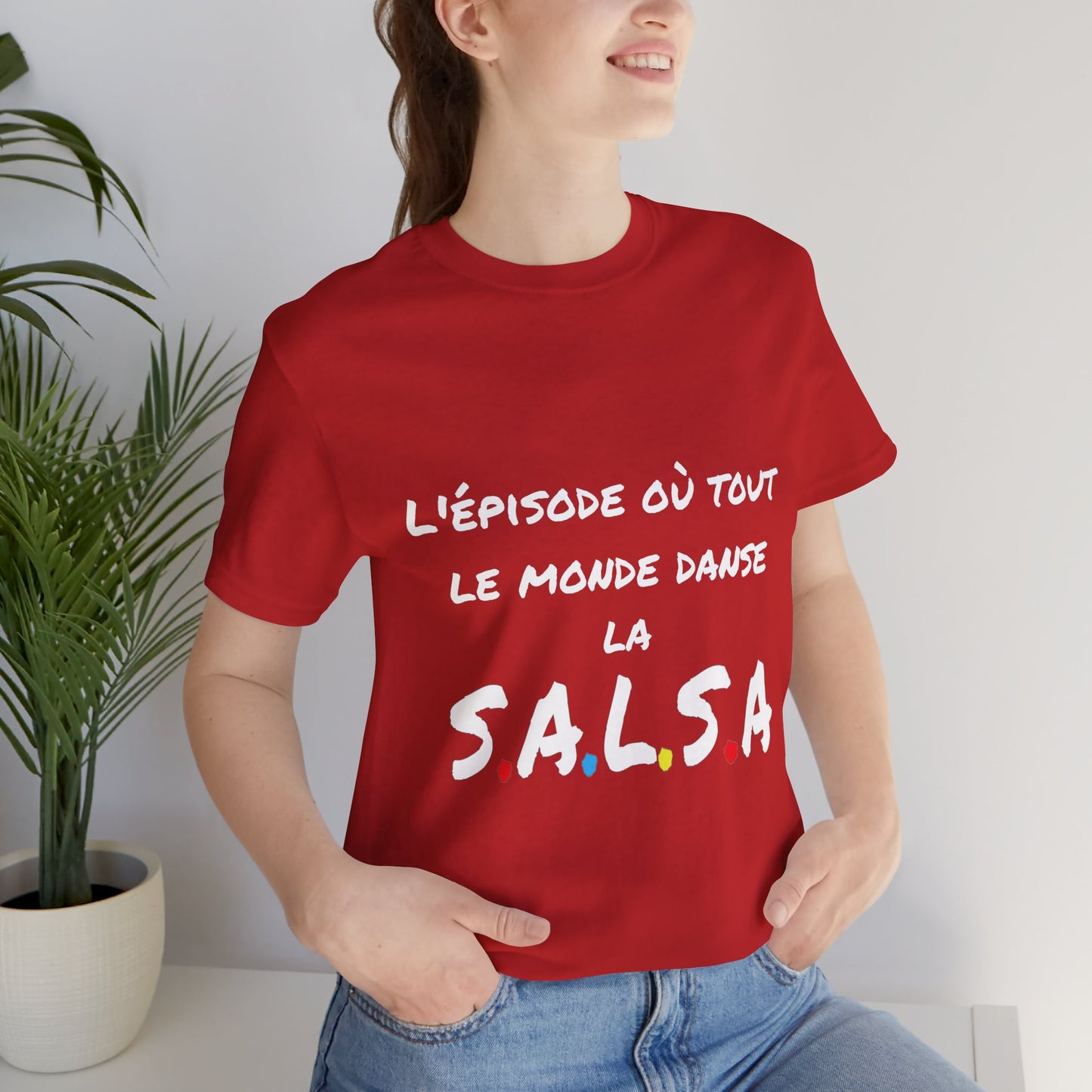 T-SHIRT SALSA WITH "FRIENDS"