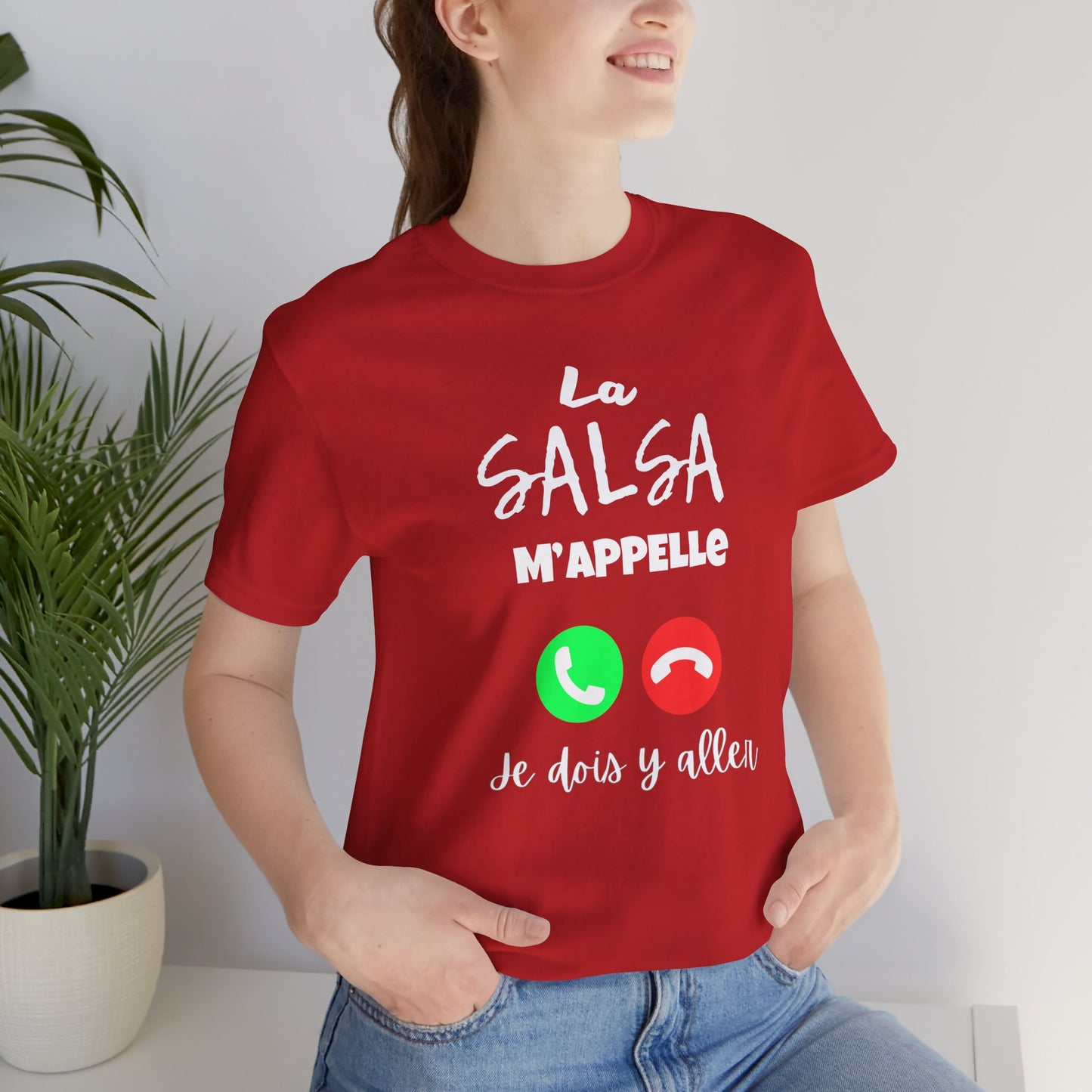 T-SHIRT SALSA "LA SALSA M'APPELLE"