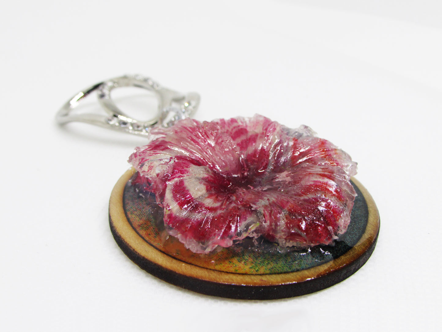 TROPICAL BLOSSOM T-SHIRT RING / SCARF RING