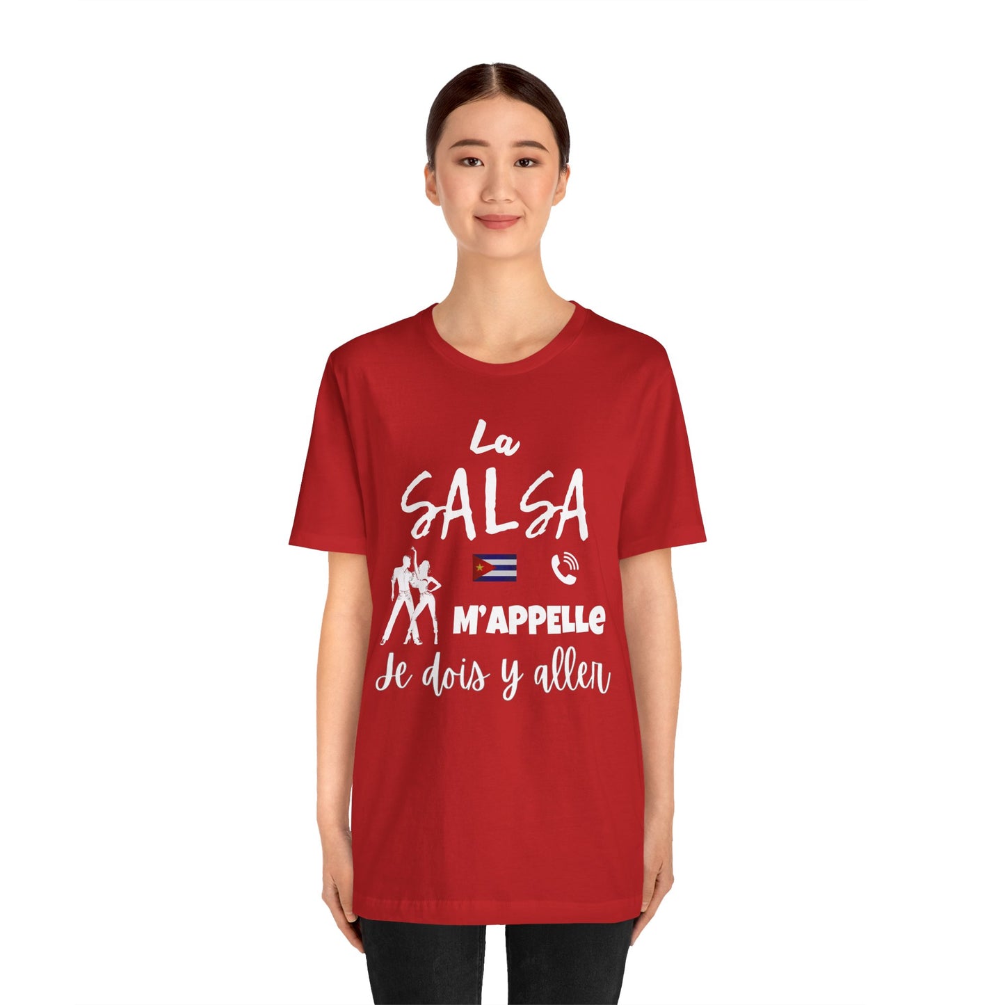 T-SHIRT SALSA "LA SALSA M'APPELLE"