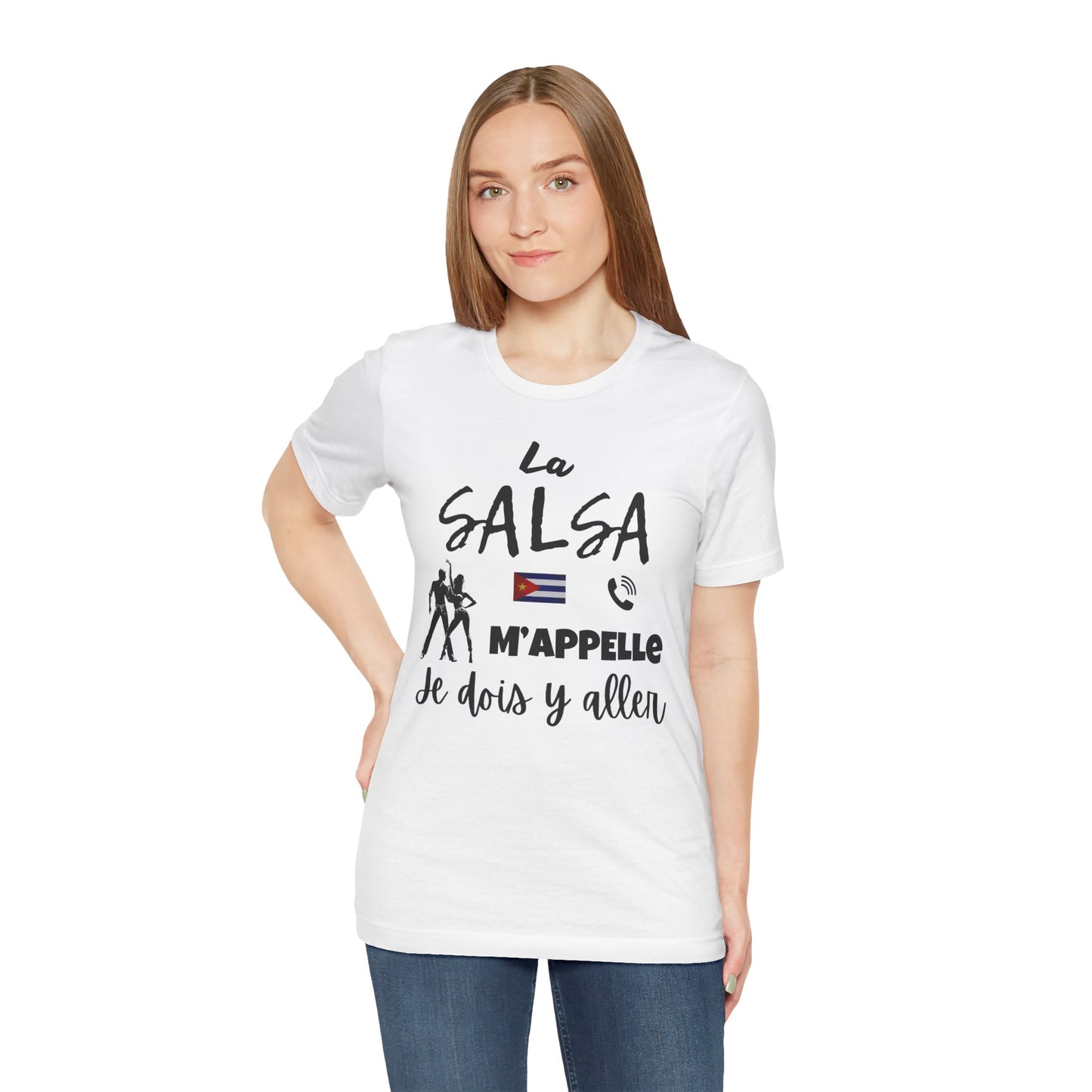 T-SHIRT SALSA "LA SALSA M'APPELLE"