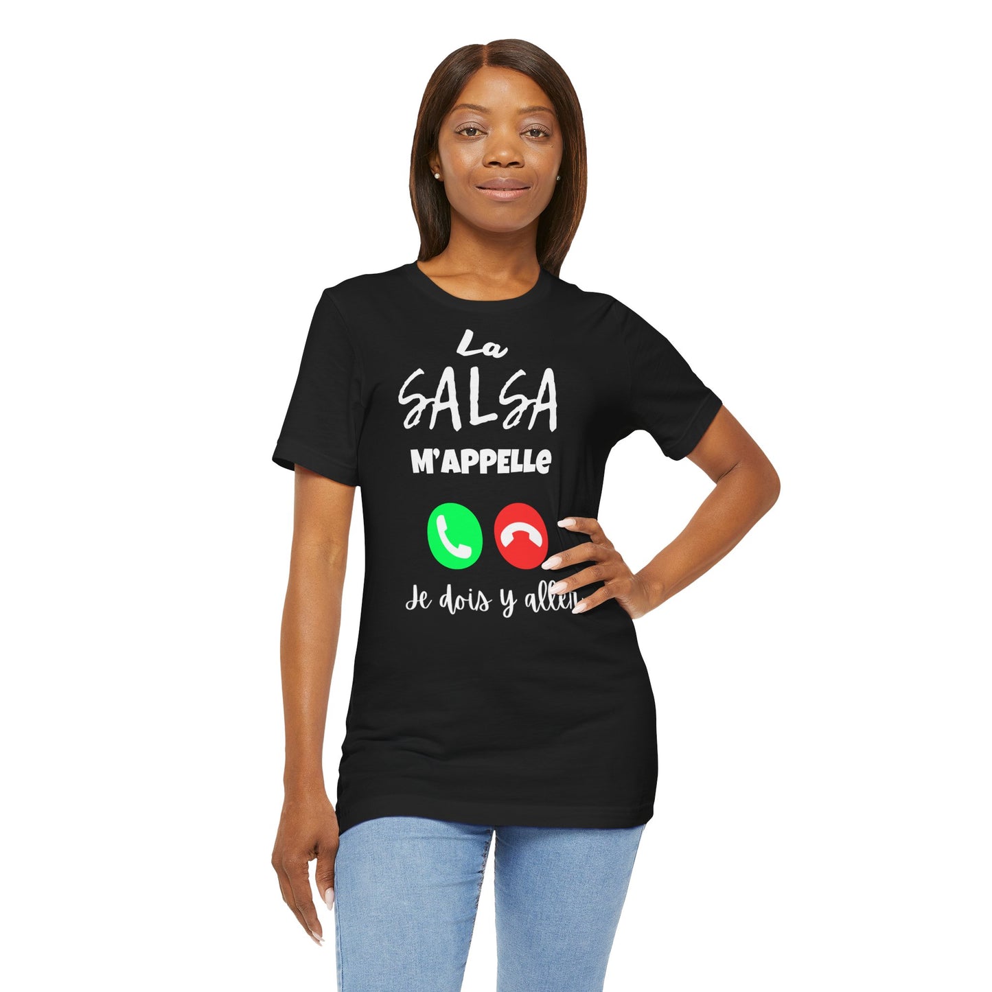 T-SHIRT SALSA "LA SALSA M'APPELLE"