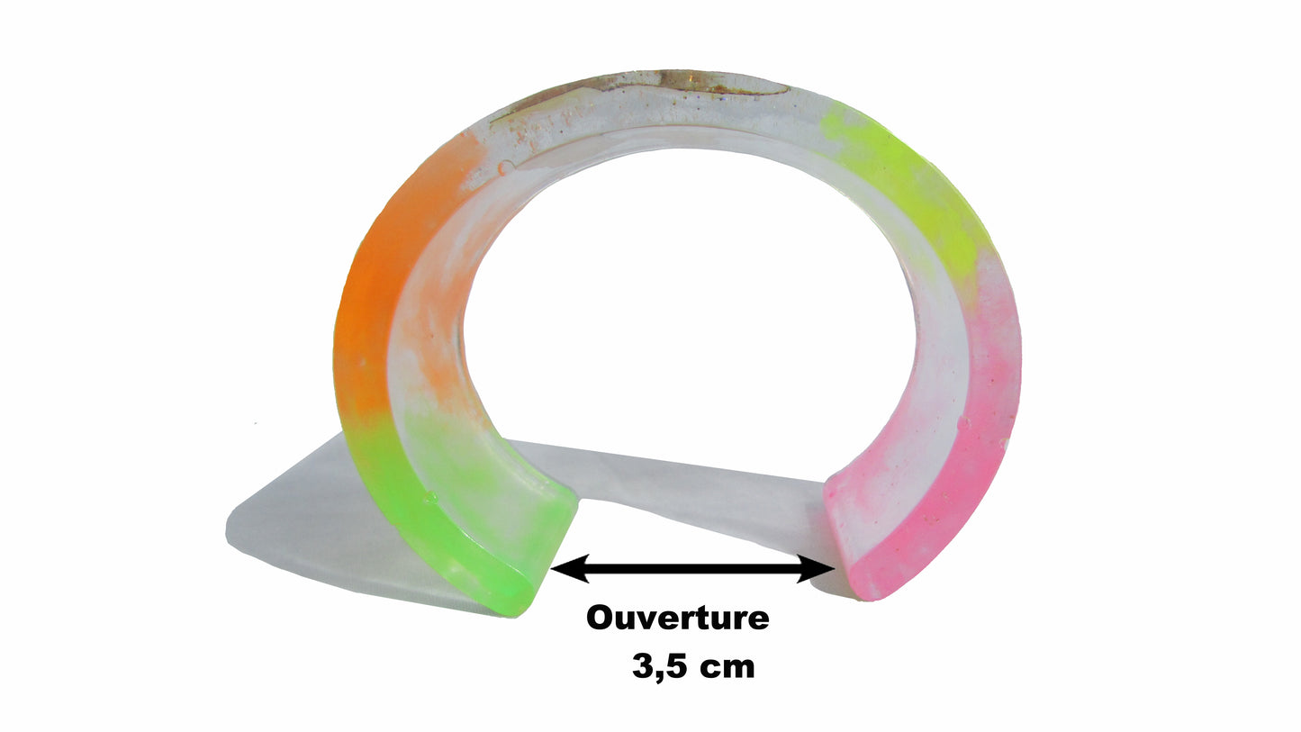 Bracelet Manchette Caribbean Island Map