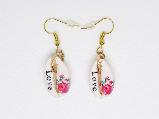 ROSE AND LOVE EARRINGS