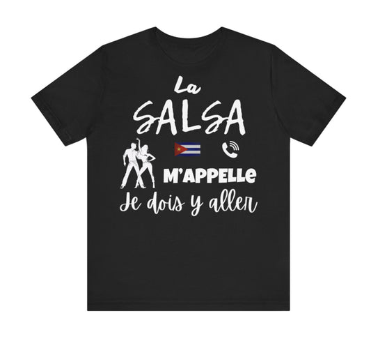 T-SHIRT SALSA "LA SALSA M'APPELLE"